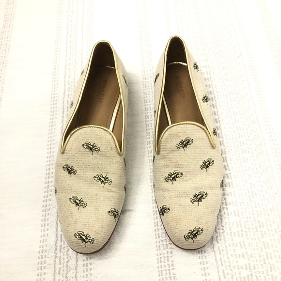 Coach Shoes - Coach shoes flats size 10 lobster